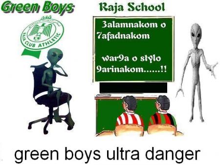 oustad green boy